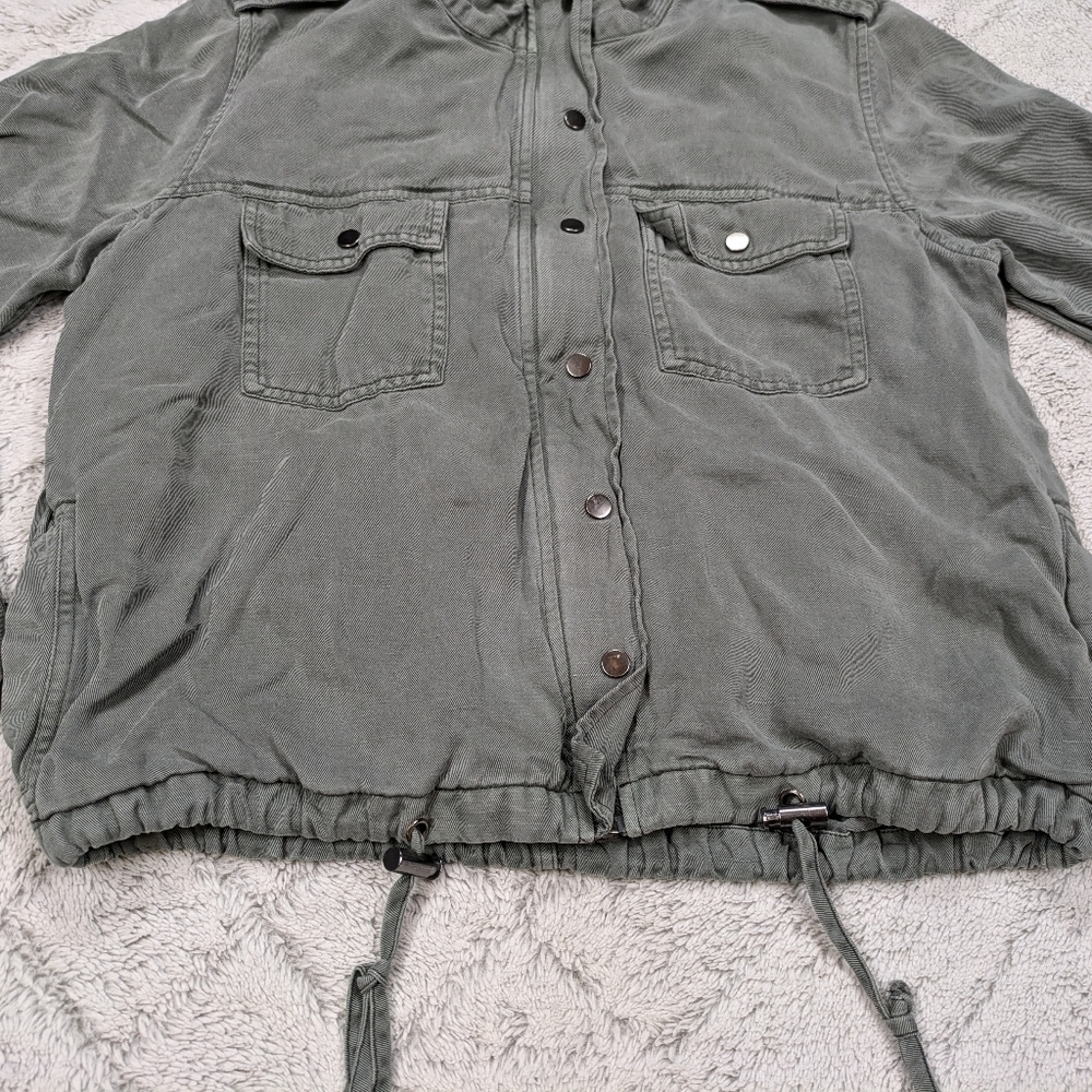 Rails Jacket Women's M Green Pine Light Lyocell L… - image 2